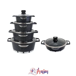 سرویس قابلمه 10 پارچه گرانیت لایف اسمایل مدل FLCM_10